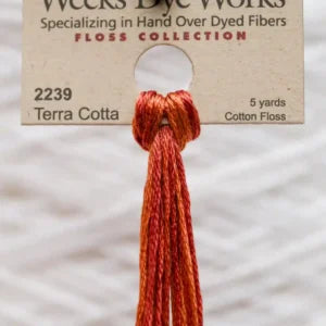 Weeks Dye Works - Terra Cotta [6-STRAND COTTON]