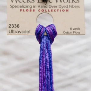 Weeks Dye Works - Ultraviolet [6-STRAND COTTON]