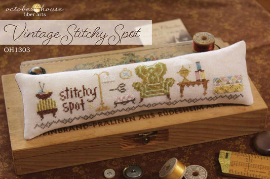 October House Fiber Arts - Vintage Stitchy Spot (PRE-ORDER)