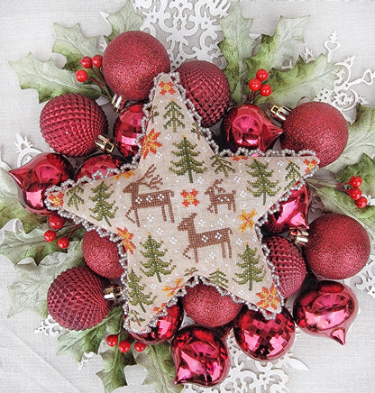 Hello From Liz Mathews - Winter Woodland Star & Sampler [PRE-ORDER - SHIPS MID-NOV]