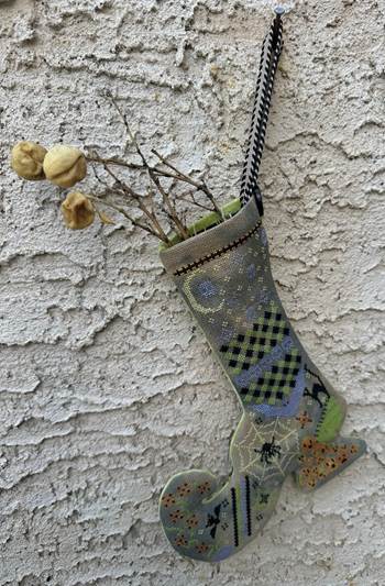 Rebel Stitcher Designs - Witch's Boot Stocking [PRE-ORDER - SHIPS EARLY SEPTEMBER]