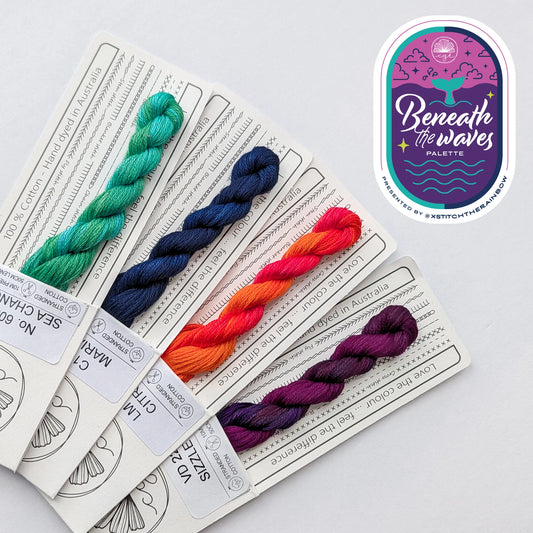 Cottage Garden Threads - Beneath the Waves Thread Pack (PRE-ORDER)